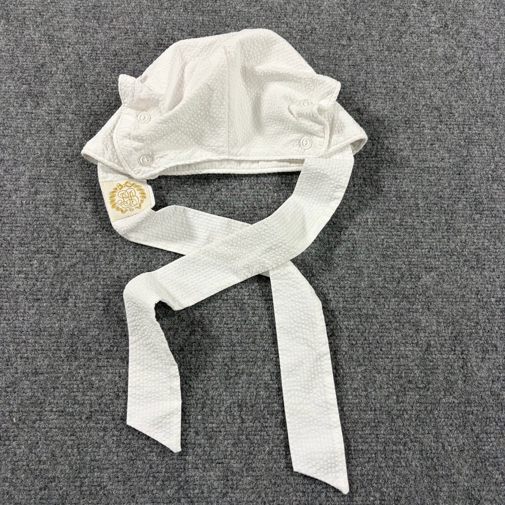 Beaufort Bonnet Company White Bonnet Hat Tie Small Toddler